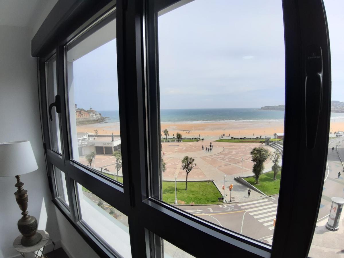El Mirador Del Nautico Leilighet Gijón Eksteriør bilde
