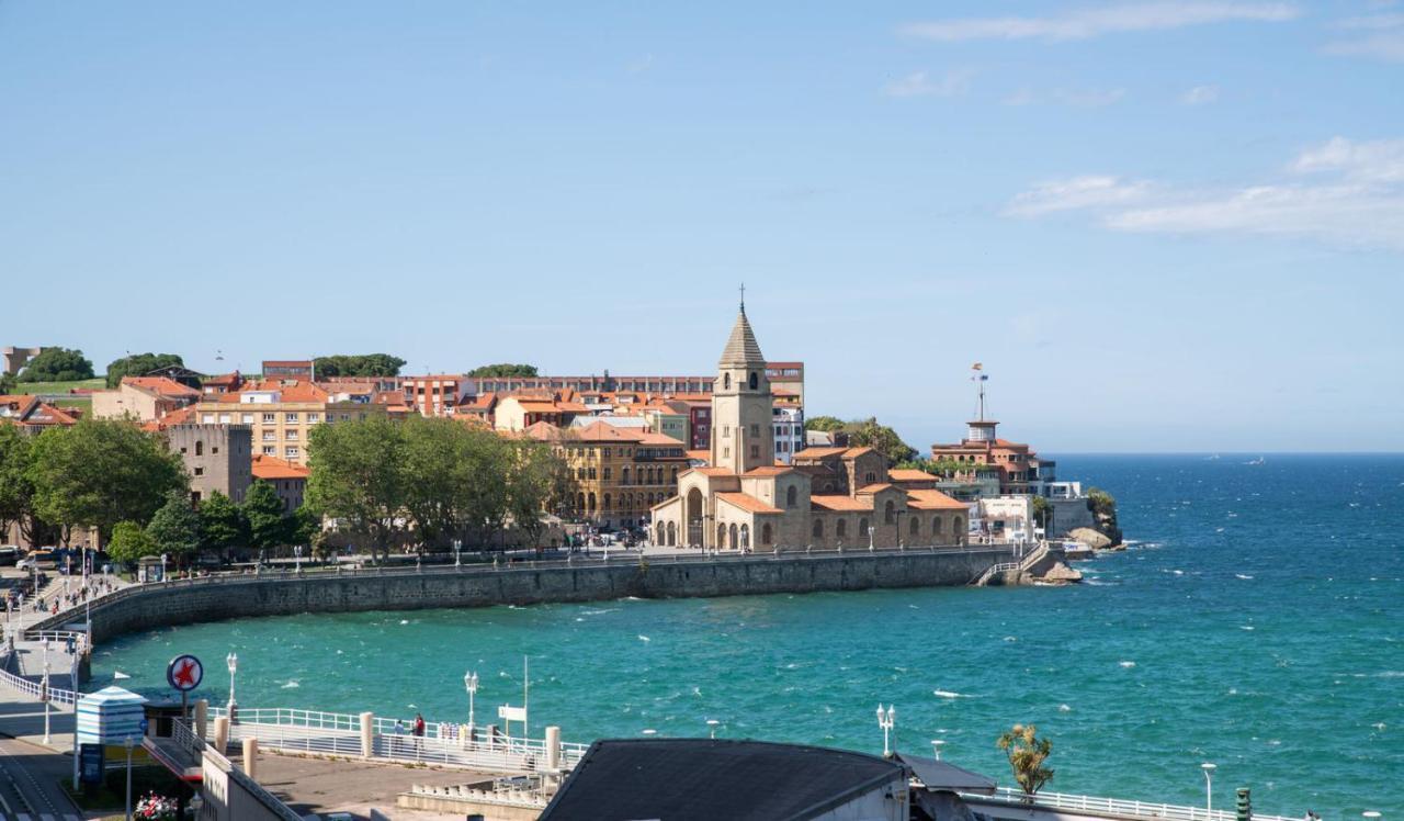 El Mirador Del Nautico Leilighet Gijón Eksteriør bilde